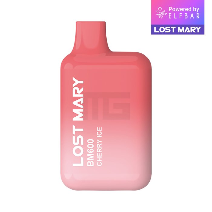 Lost Mary - BM600 - Einweg E-Zigarette - Cherry Ice - 20mg - 1er Packung Lost Mary - BM600 - Einweg E-Zigarette - Cherry Ice - 20mg - 1er Packung