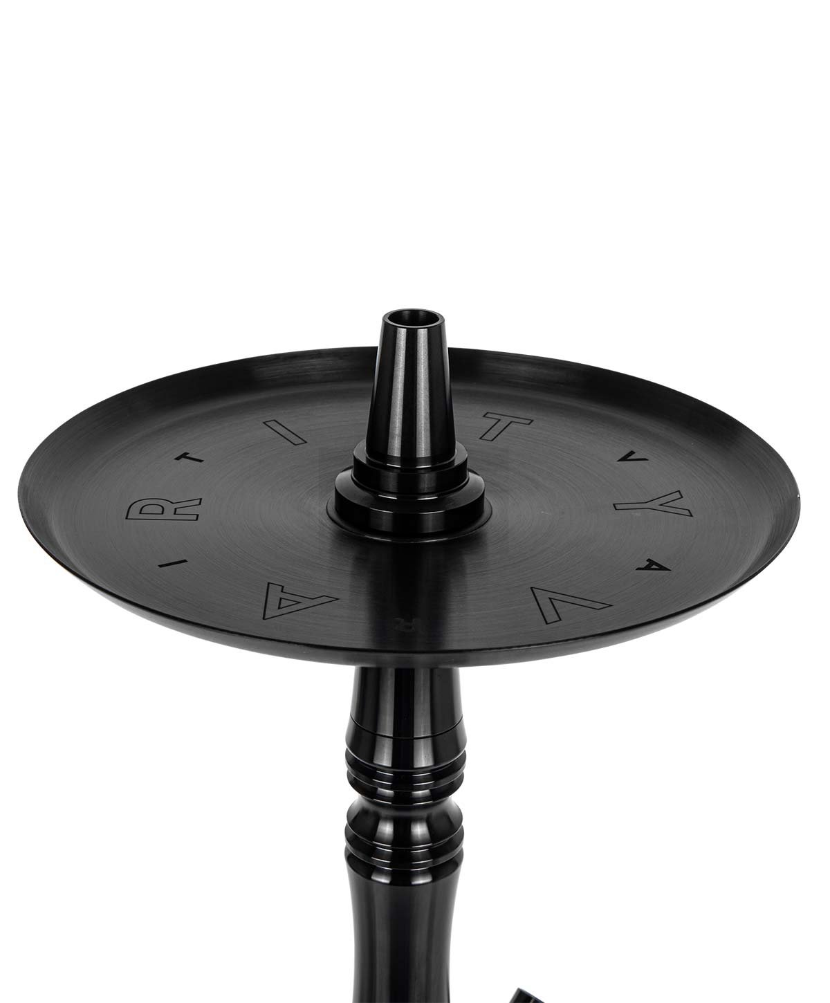 Moze Shisha - Varity Lounge Black - Clear Wavy Pink