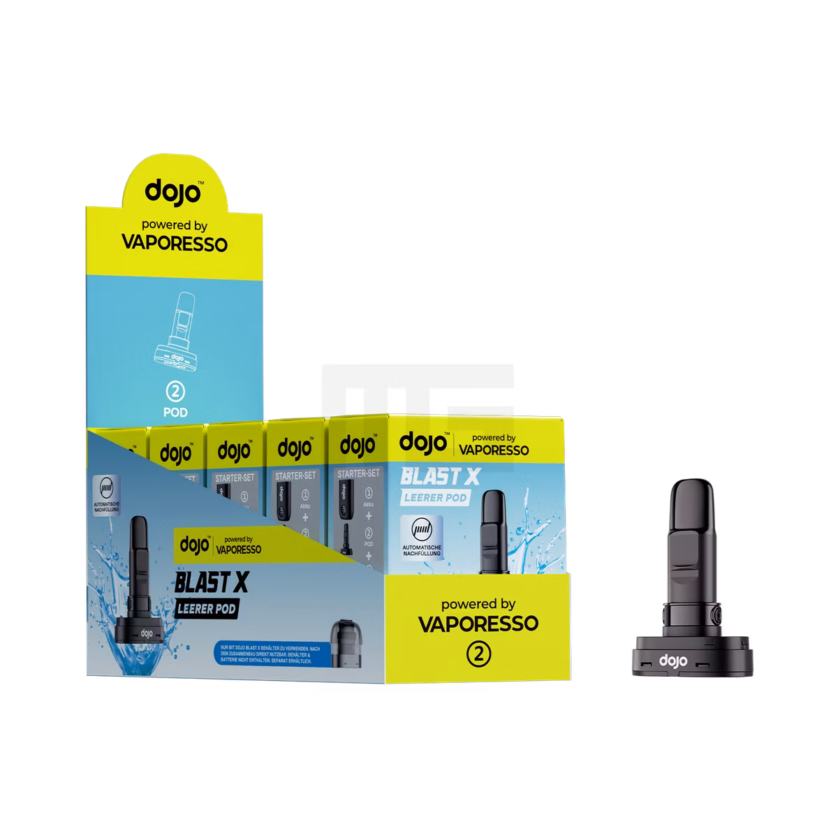 Vaporesso - Dojo Blast X - 5ml Leerpod Vaporesso - Dojo Blast X - 5ml Leerpod