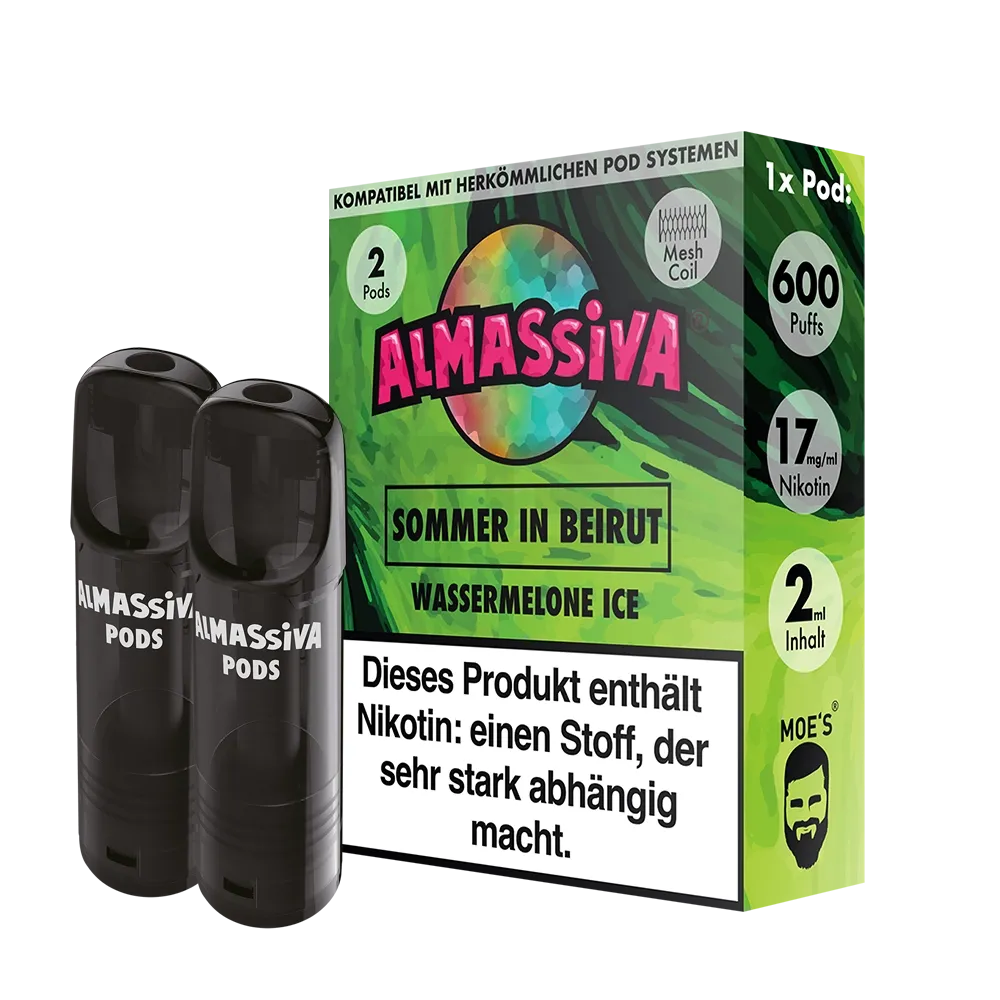 Al Massiva - Prefilled Pod - 2ml - 2er Pack - Sommer in Beirut