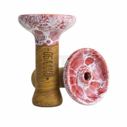 oblako-shisha-phunnel-kopf-marble-red-white-2 Shisha-Kopf-Phunnel-Oblako-M-Glazed-Marble-Red-White-freshisha-store