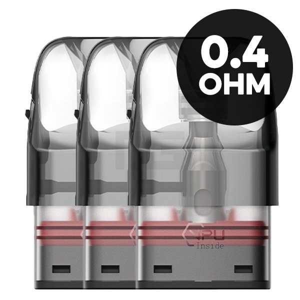 geekvape-q-pod-tank-verdampfer-0-4-ohm-1 GeekVape - Q - Pod Tank Verdampfer - 0.4 Ohm Mesh-Coil - 3ml - 3er Paket