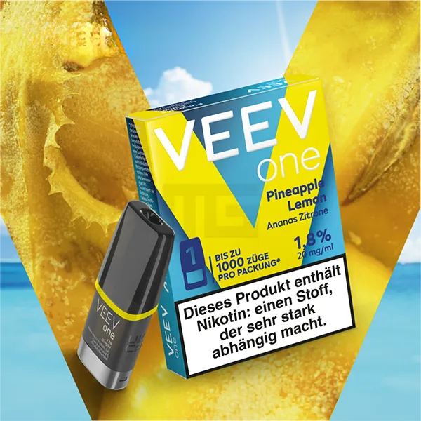 VEEV - ONE - Prefilled Pod - 2ml - Pineapple Lemon
