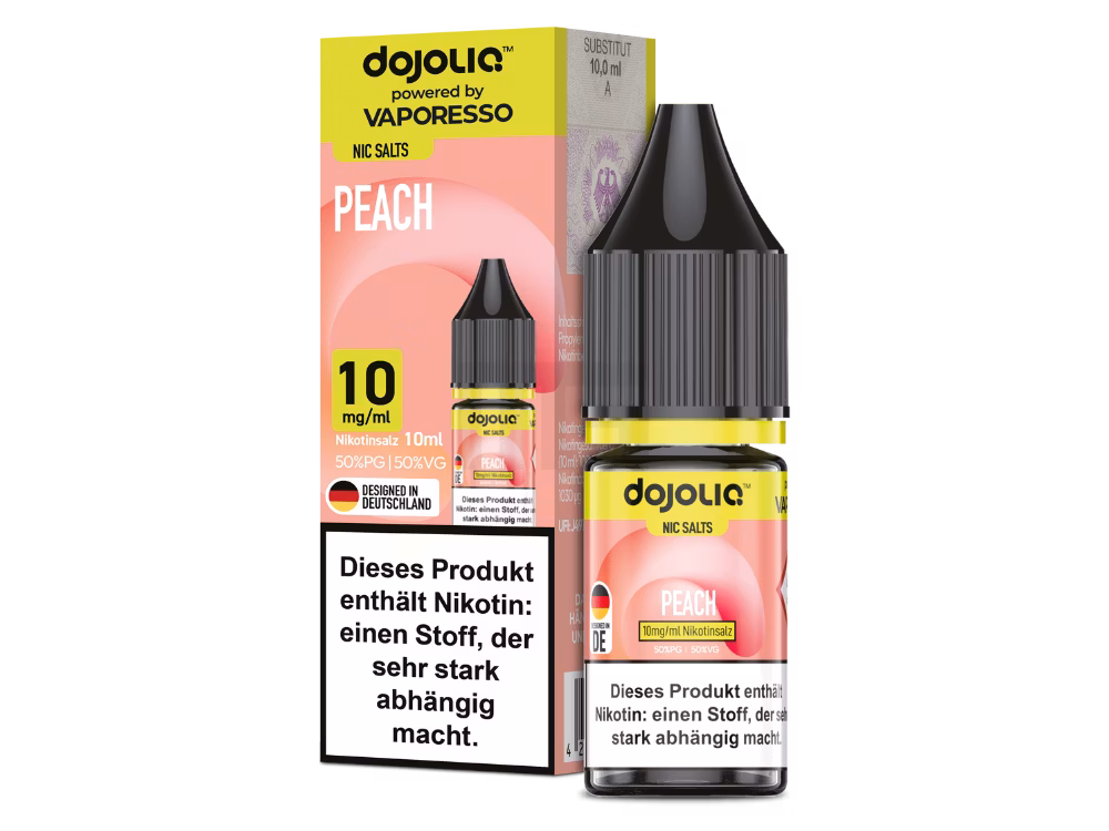 Vaporesso - Dojo - Nikotinsalz-Liquid - 10ml - Peach - 10mg