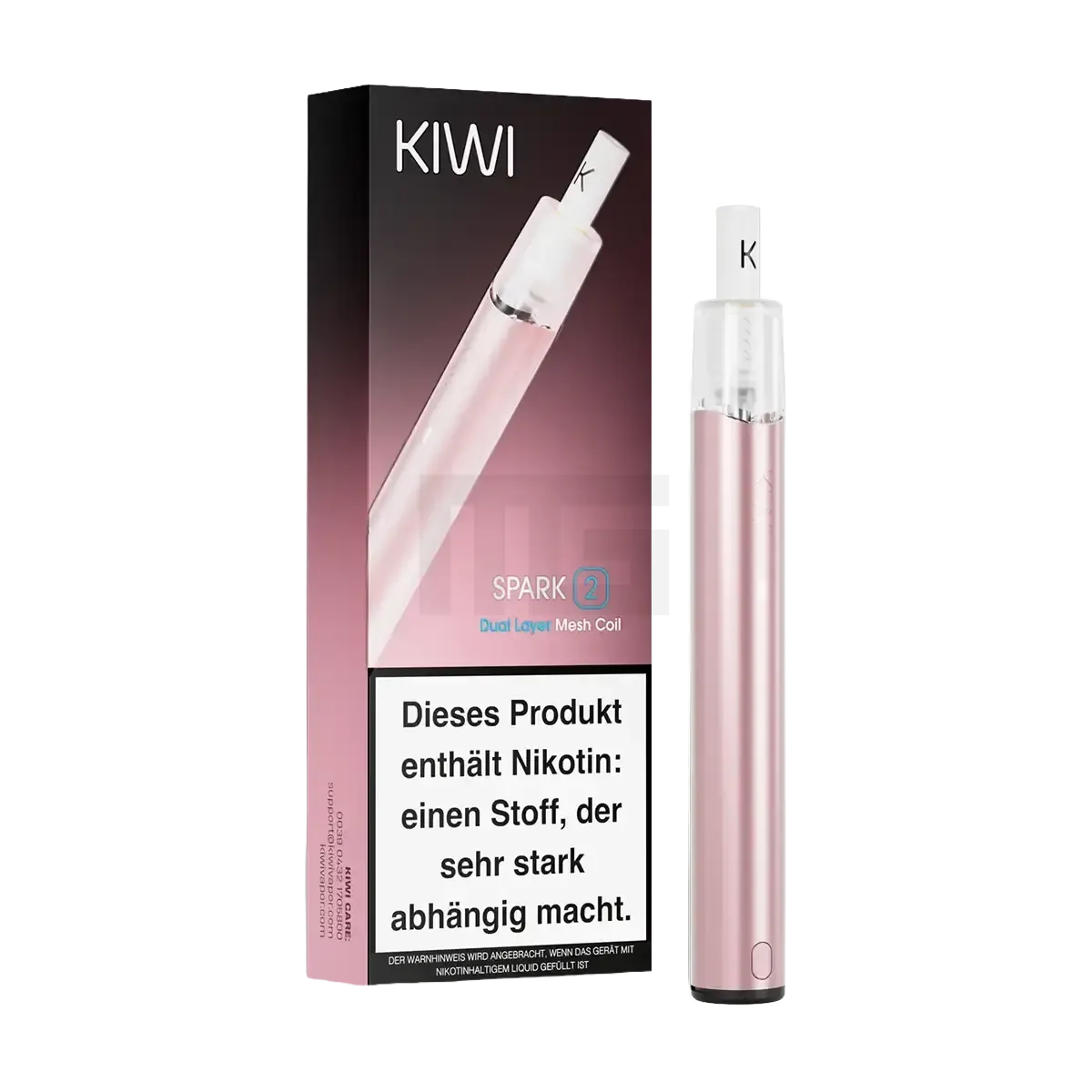 KIWI Spark 2 Pod Kit Rose Gold