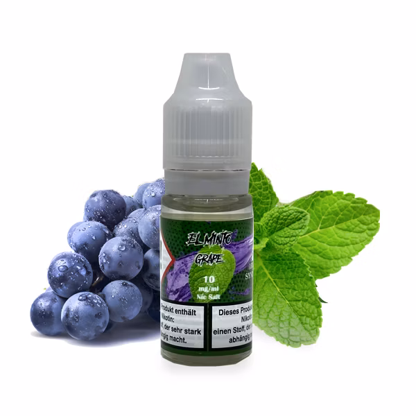El Minto - Nikotinsalzliquids - 10ml - Grape - 10mg