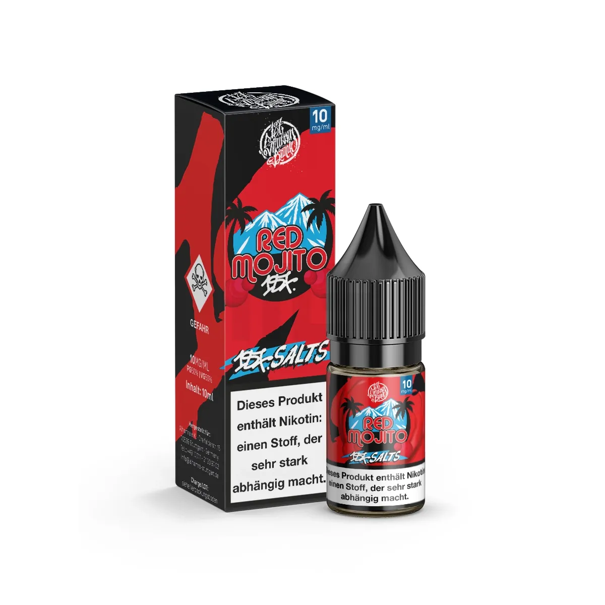 187 Straßenbande - Nikotinsalz-Liquids - 10ml - Red Mojito | Nikotinsalz-Stärke : 10mg | Paketgröße : 1er Packung 187 Straßenbande - Nikotinsalz-Liquids - 10ml - Red Mojito | Nikotinsalz-Stärke : 10mg | Paketgröße : 1er Packung