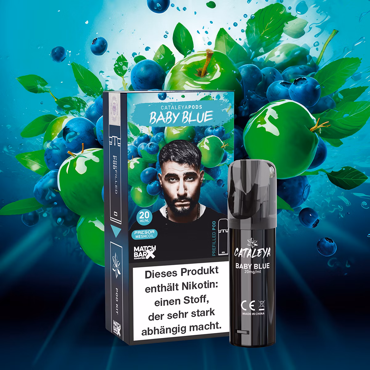 Cataleya - Prefilled-Pod - Baby Blue | Paketgröße : ein Stück
