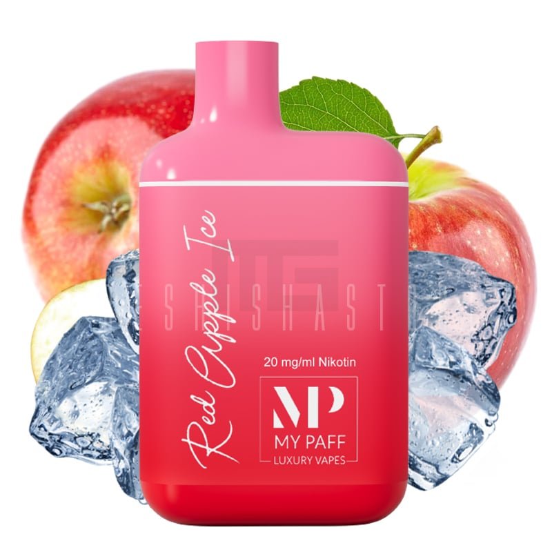 mypaff-mini-einweg-ezigarette-red-apple-ice-20mg MyPaff Mini - Einweg E-Zigarette - Red Apple Ice - 20mg