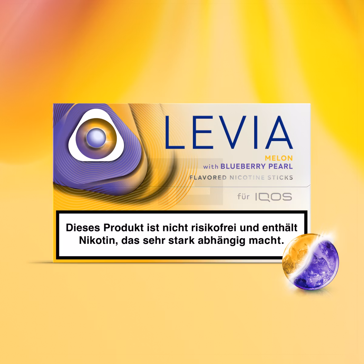 IQOS - LEVIA - Nikotinsticks - Melon with Blueberry Pearl