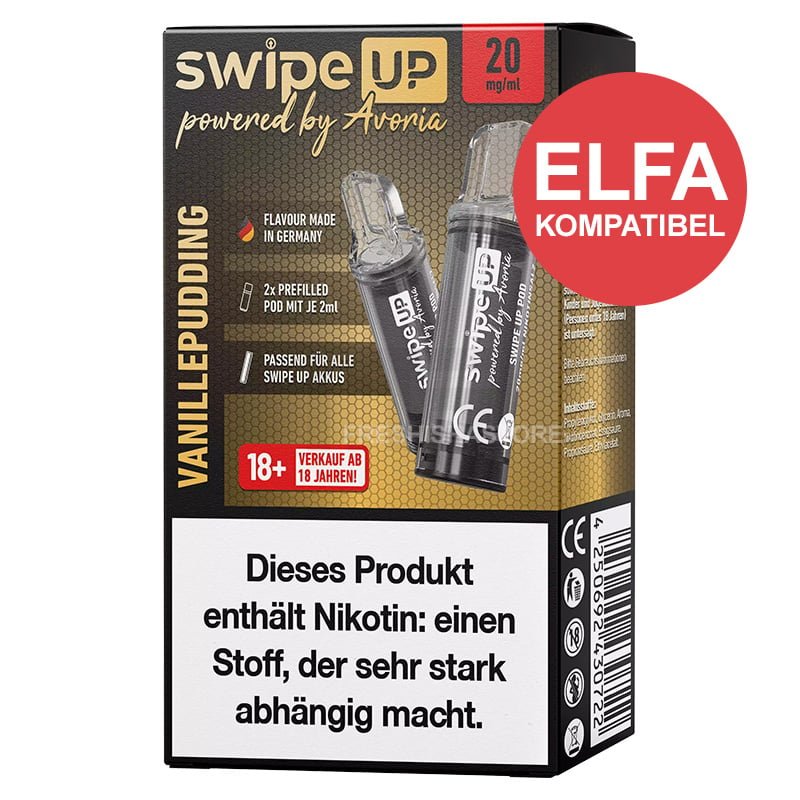 vanillepudding Swipe Up - Prefilled Pod - Vanillepudding - 2ml - 2er Pack