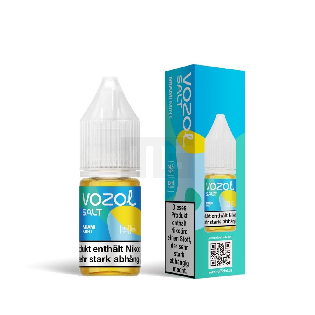 Vozol - Nikotinsalz-Liquid - Miami Mint - 10ml - 14,5mg Vozol - Nikotinsalz-Liquid - Miami Mint - 10ml - 14,5mg