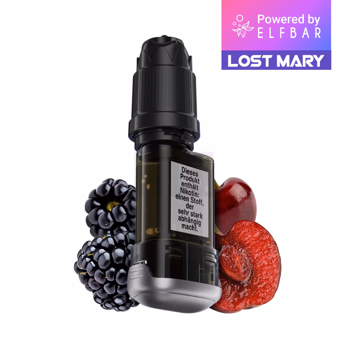 Lost Mary - Nera Max - Nachfüllbehälter - Blackberry Cherry Lost Mary - Nera Max - Nachfüllbehälter - Blackberry Cherry