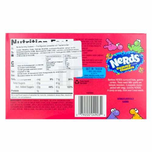 nerds-candy-gummy-cluster-hinten Nerds Gummy Clusters 85g