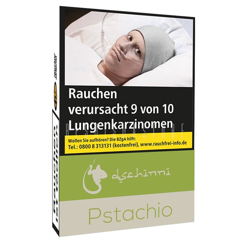 dschinni-tobacco-shisha-tabak-25g-pstachio Dschinni - Pstachio - 25g