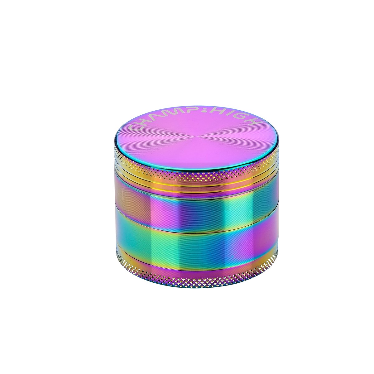 CHAMP HIGH - Metal Rainbow Grinder - 55mm – 4-teilig
