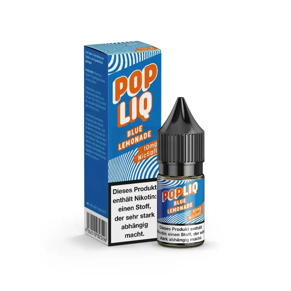 PopLiq Nikotinsalz-Liquid Blue Lemonade 10ml 10mg PopLiq Nikotinsalz-Liquid Blue Lemonade 10ml 10mg