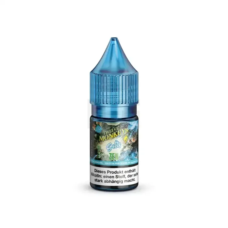 Twelve Monkeys Nikotinsalz-Liquid Iced Zen 10ml 20mg Twelve Monkeys Nikotinsalz-Liquid Iced Zen 10ml 20mg