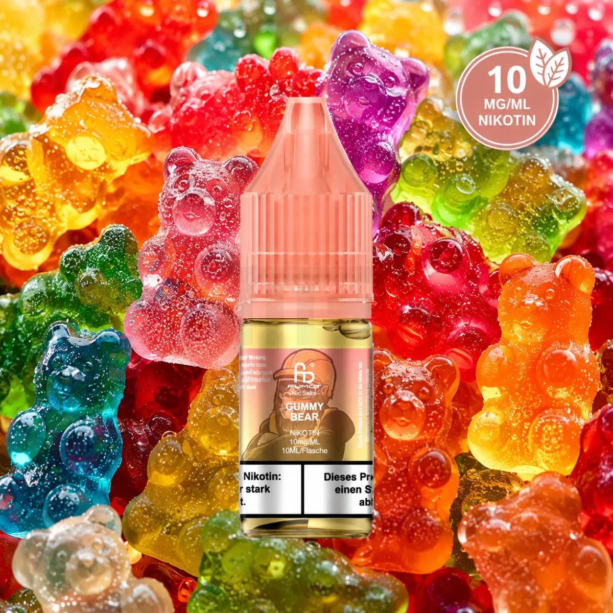 RandM - Tornado - Nikotinsalz-Liquid - 10ml - Gummy Bear 10mg RandM - Tornado - Nikotinsalz-Liquid - 10ml - Gummy Bear 10mg