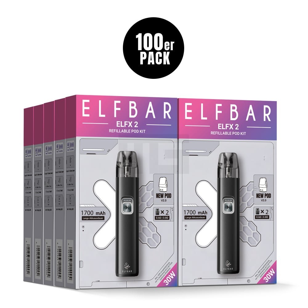 Elfbar - ELFX 2 - Pod Kit - Matte Black