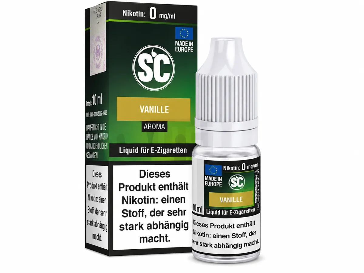 SC - Vanille - Nikotin Liquid - 10ml - 0mg