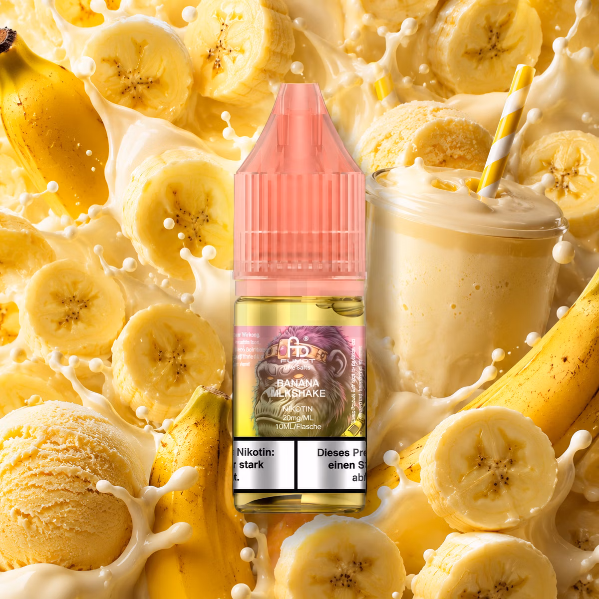 RandM - Tornado - Nikotinsalz-Liquid - 10ml - Banana Milkshake 20mg