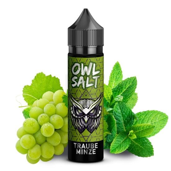 Owl Salt - Longfill Aroma - 10ml - Traube Minze Owl Salt - Longfill Aroma - 10ml - Traube Minze