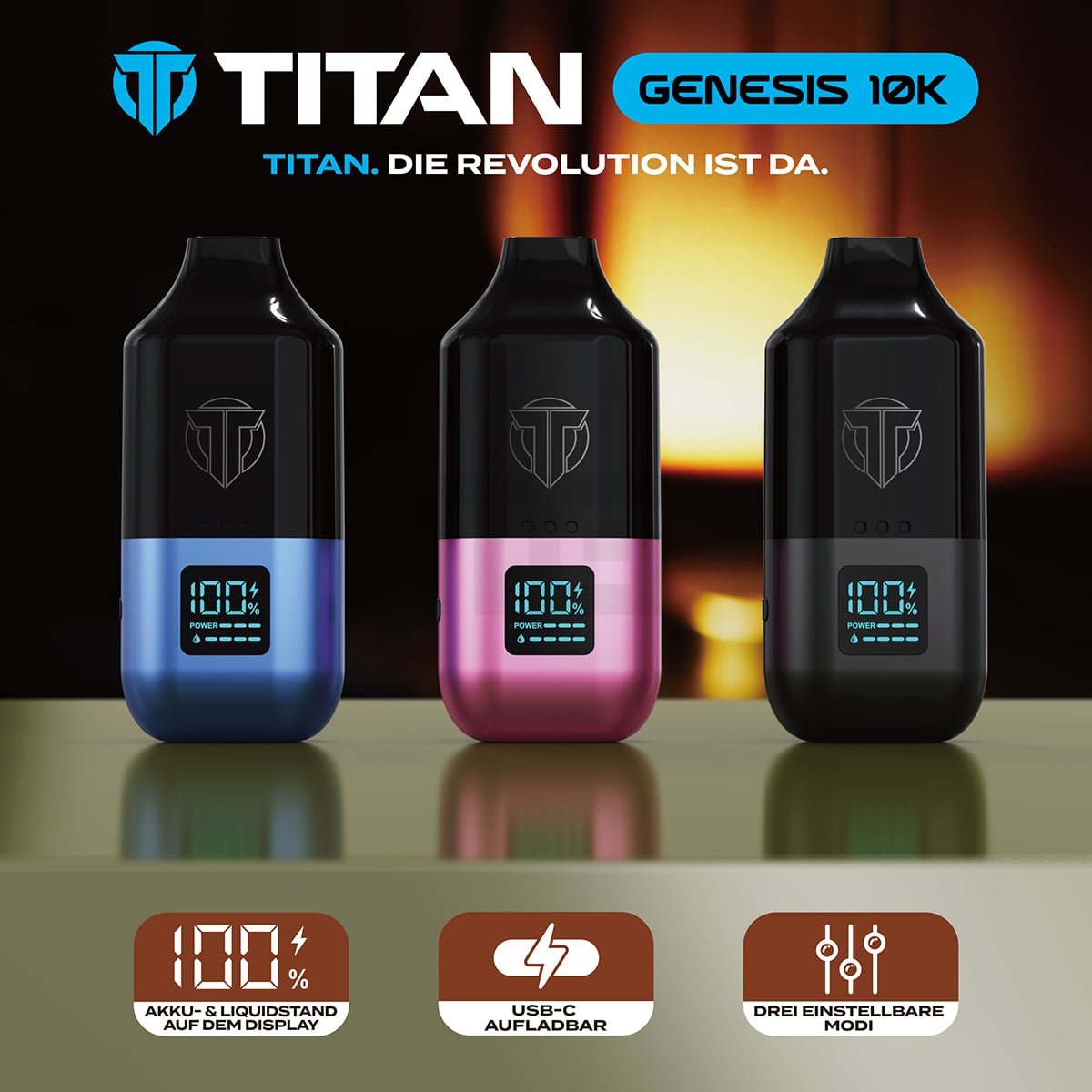 TITAN - Genesis 10K - Basisgerät - Pink TITAN - Genesis 10K - Basisgerät - Pink