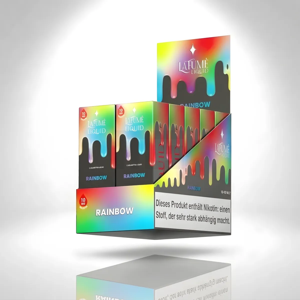 La Fume - Nikotinsalz-Liquid - Rainbow - 10ml - 10mg