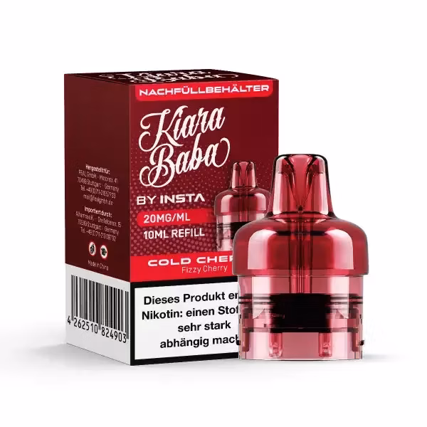 KIARABABA - Nachfülltank - 10ml - Cold Cherry KIARABABA - Nachfülltank - 10ml - Cold Cherry