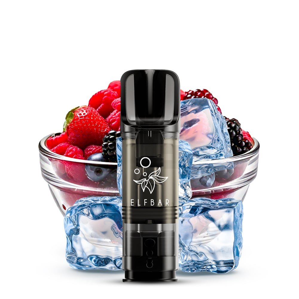 Elfbar - ELFA - Prefilled Pod - 2ml - 2er Pack - Frozen Berries - 20mg