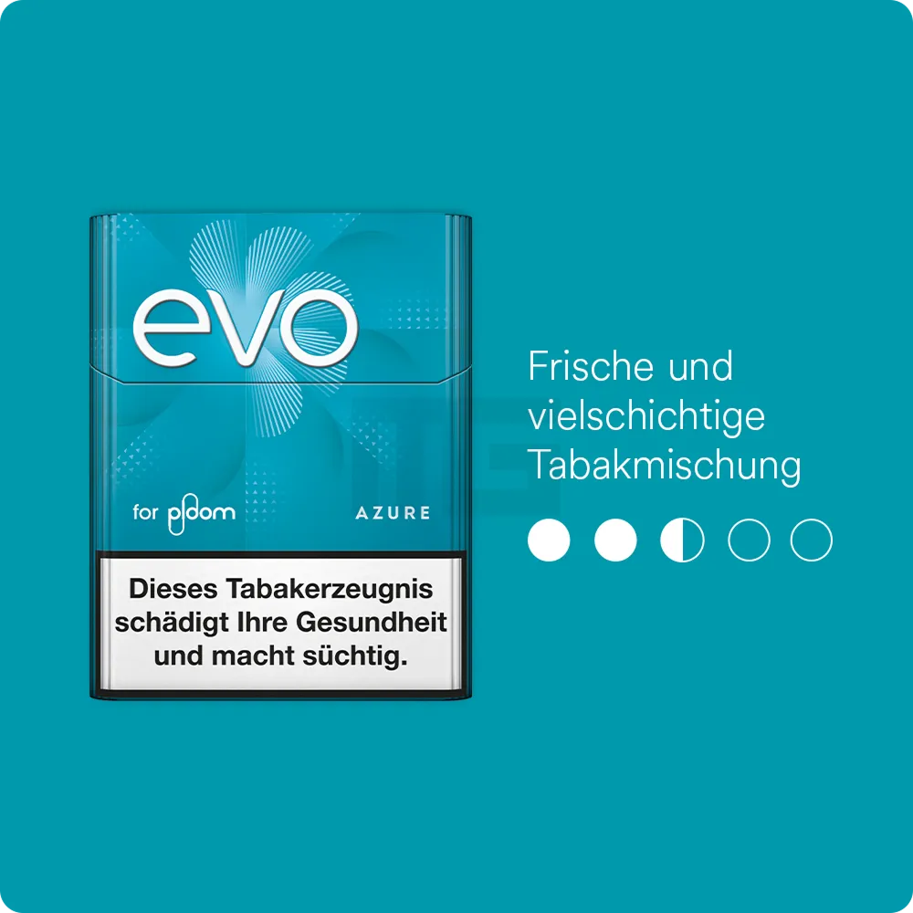 Ploom - EVO - Tabaksticks - Azure Ploom - EVO - Tabaksticks - Azure