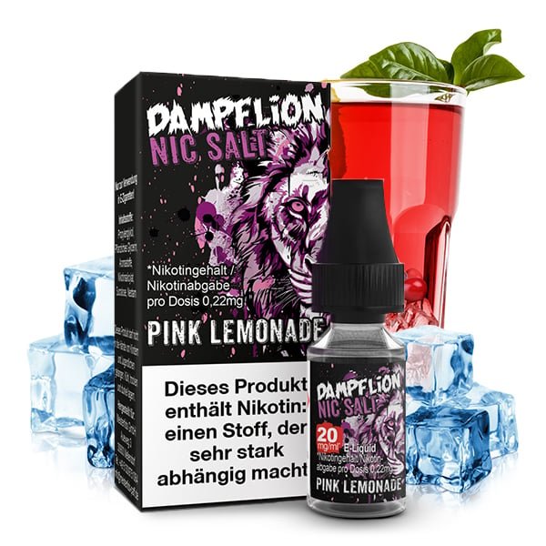 dampflion-intense-pink-lemonade-10ml-20mg Dampflion - Intense - Pink Lemonade - Nikotinsalz Liquid - 10ml - 20mg