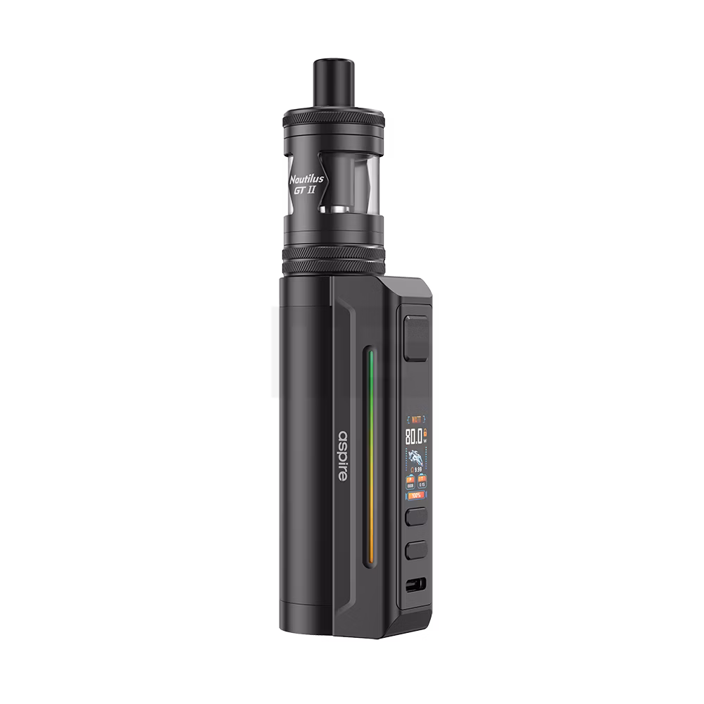 Aspire - Zelos X80 - Pod Kit Akkuträger - Full Black Aspire - Zelos X80 - Pod Kit Akkuträger - Full Black