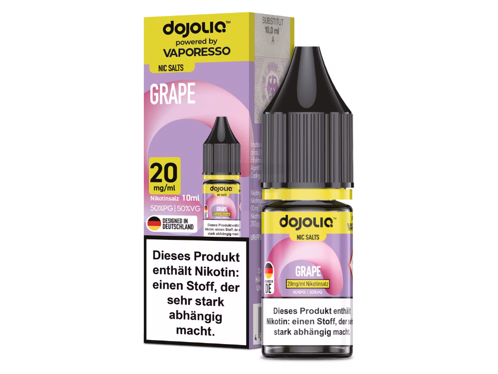 Vaporesso - Dojo - Nikotinsalz-Liquid - 10ml - Grape - 20mg