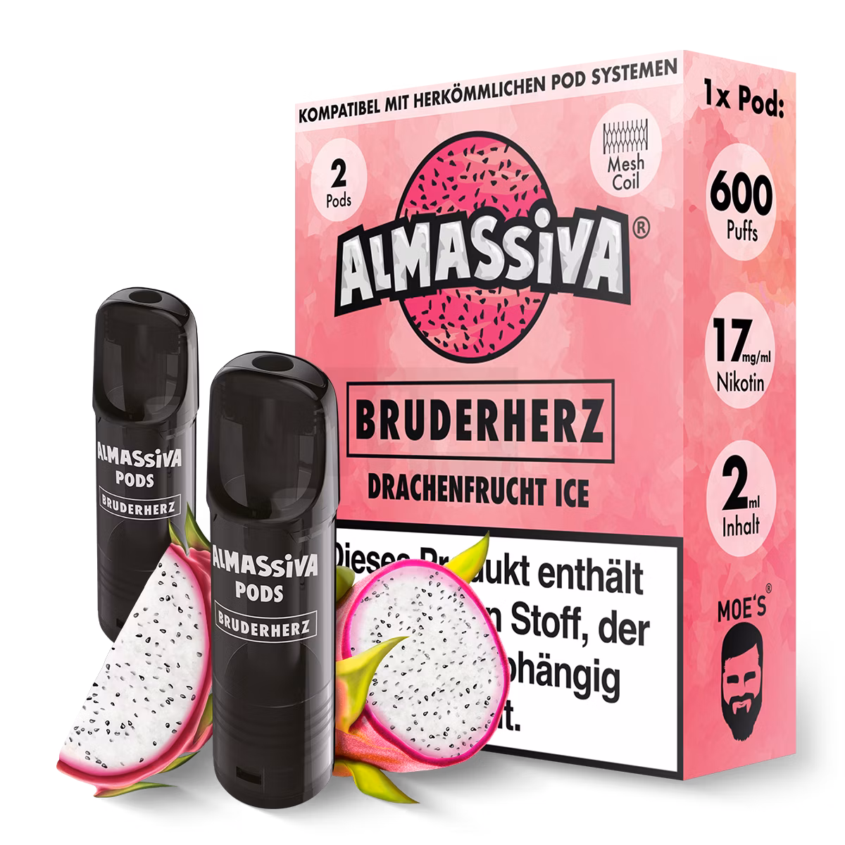 Al Massiva - Prefilled Pod - 2ml - 2er Pack - Bruderherz