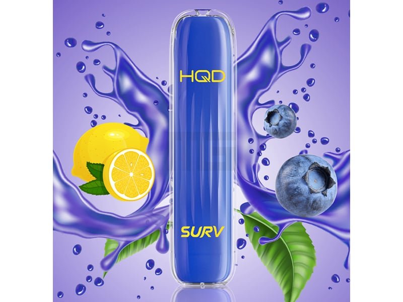 HQD - SURV - Einweg E-Zigarette - Blueberry Lemonade - 20mg HQD - SURV - Einweg E-Zigarette - Blueberry Lemonade - 20mg