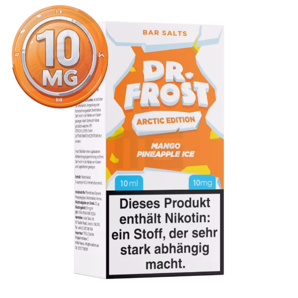 dr-frost-arctic-edition-mango-pineapl-ice-nic-10mg1 Dr. Frost - Arctic Edition Mango Pineapple Ice - Nikotinsalz Liquid - 10ml - 10mg