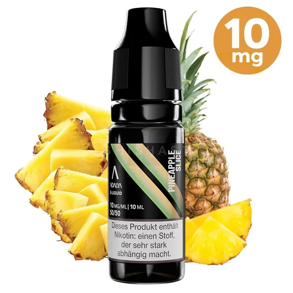 Adalya - Nikotinsalz Liquid - 10ml - Pineapple Slice - 10mg Adalya - Nikotinsalz Liquid - 10ml - Pineapple Slice - 10mg
