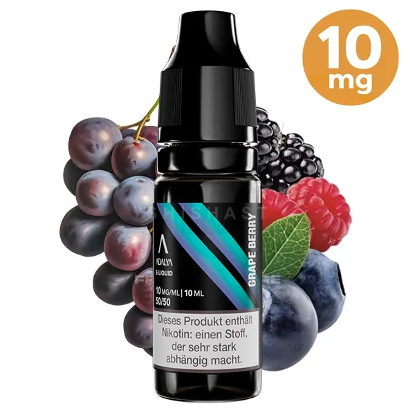 Adalya - Nikotinsalz Liquid - 10ml - Grape Berry - 10mg Adalya - Nikotinsalz Liquid - 10ml - Grape Berry - 10mg