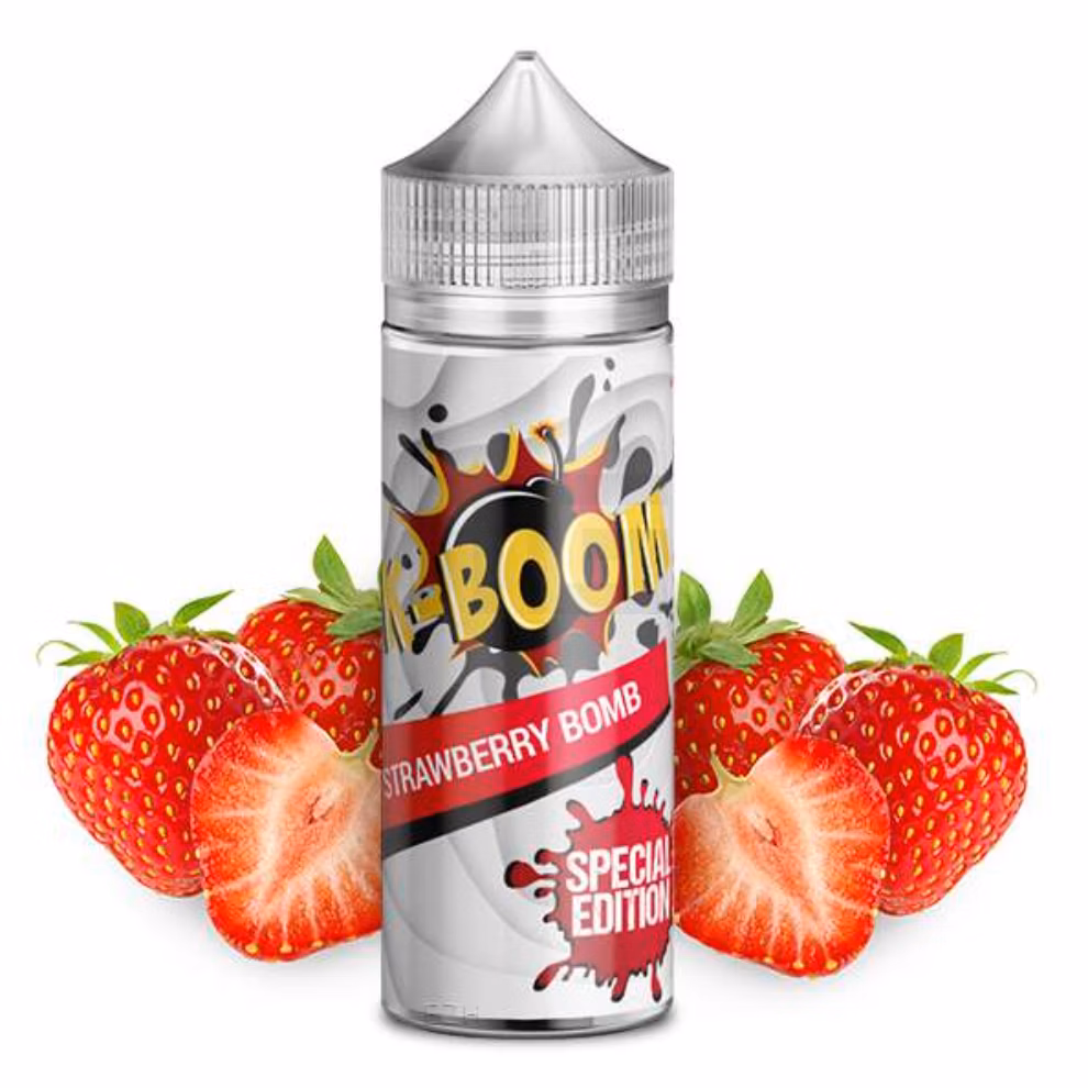 K-Boom - Aroma - Strawberry Bomb - 10ml - Steuerbanderole