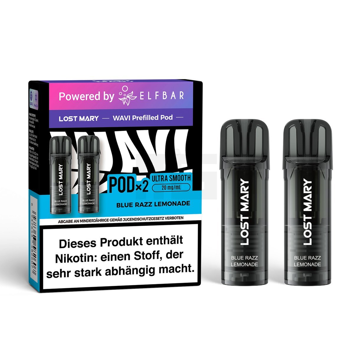 Lost Mary - Wavi - Prefilled Pods - Blue Razz Lemonade - 20mg