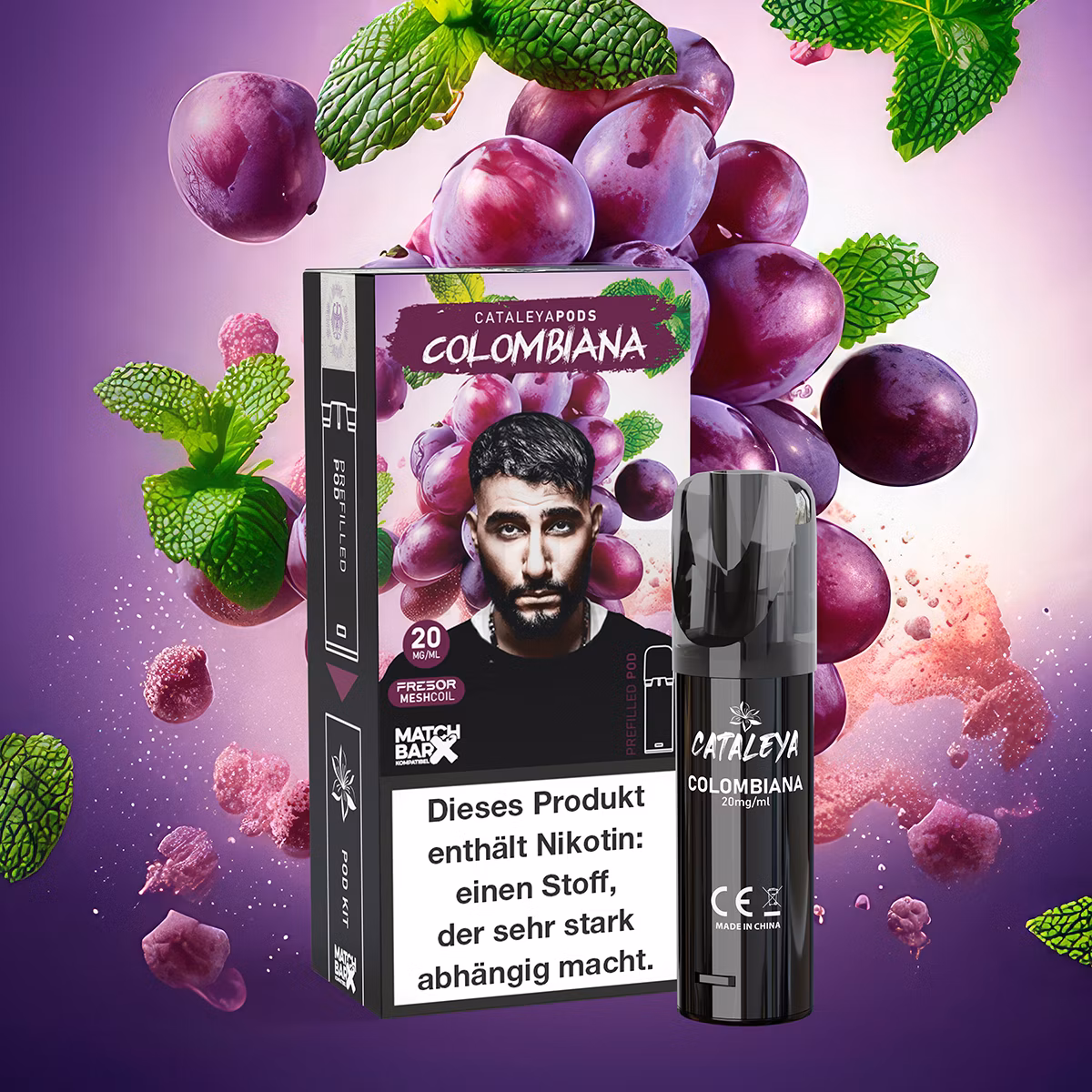 Cataleya - Prefilled-Pod - Colombiana | Paketgröße : ein Stück