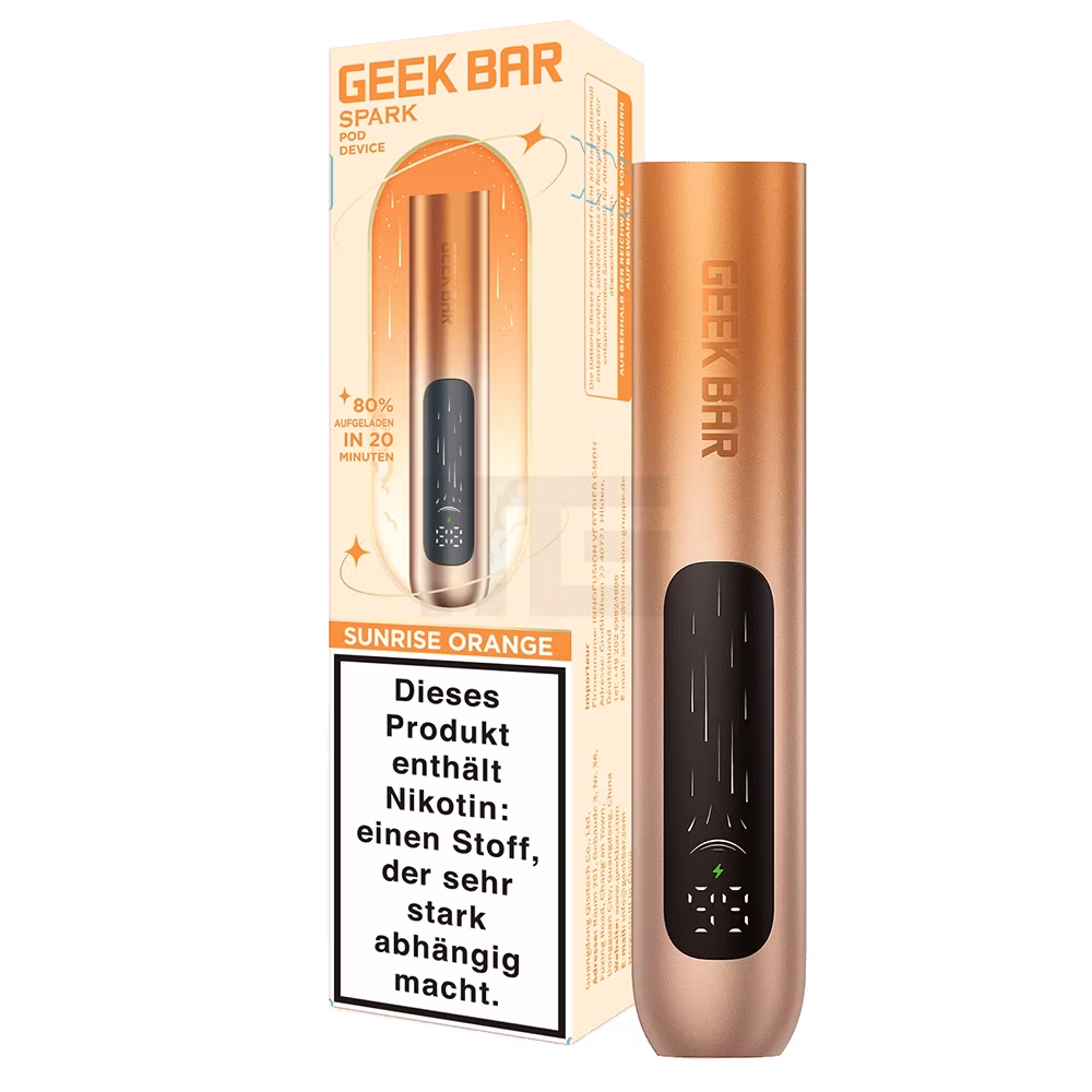 Geek Bar Spark Basisgerät Sunrise Orange