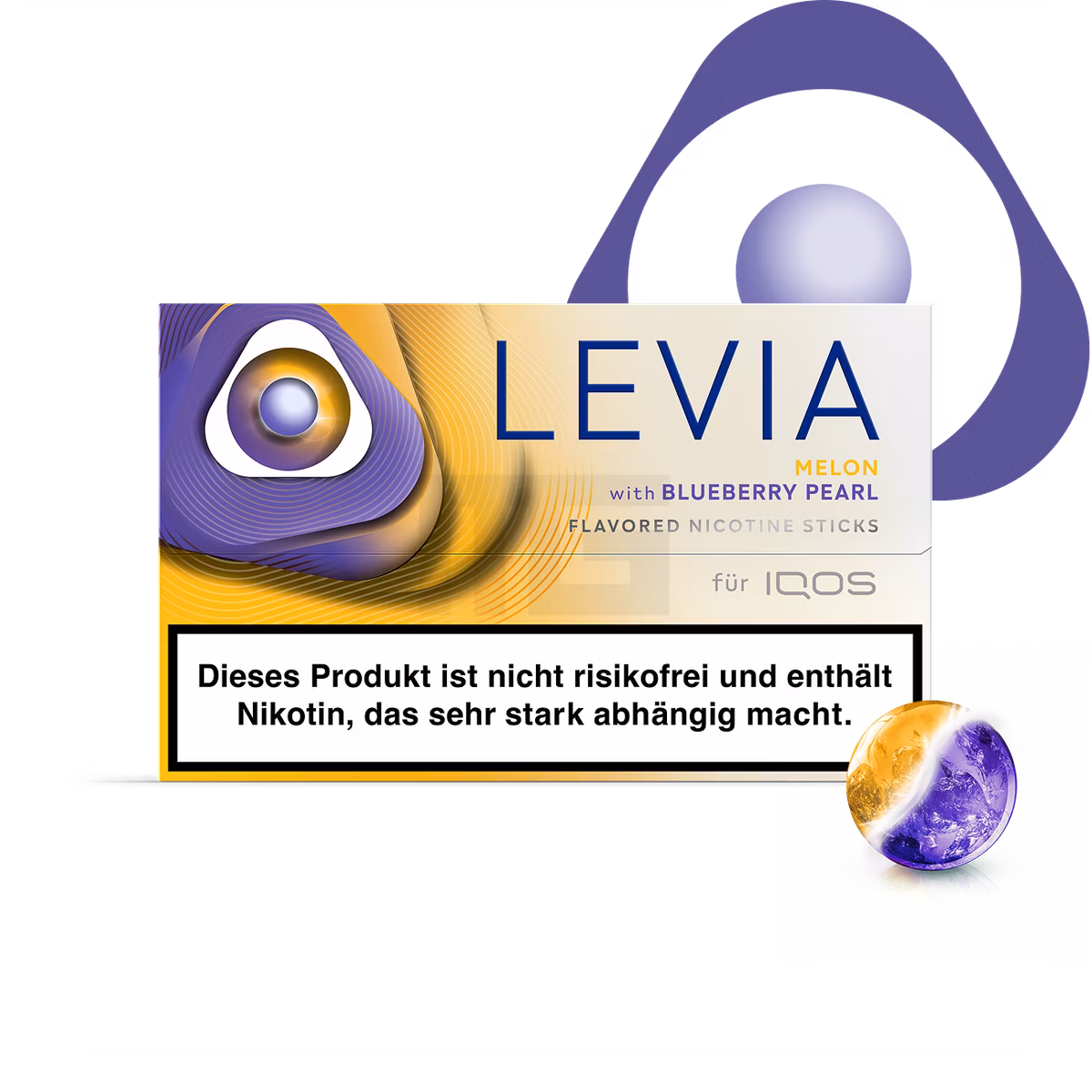 IQOS - LEVIA - Nikotinsticks - Melon with Blueberry Pearl
