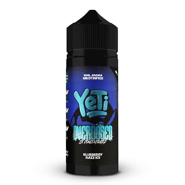 Yeti Overdosed - Blueberry Razz Ice - Aroma - 10ml