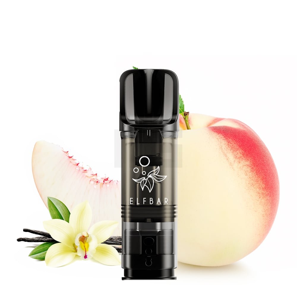 Elfbar - ELFA - Prefilled Pod - 2ml - 2er Pack - Vanilla White Peach Elfbar - ELFA - Prefilled Pod - 2ml - 2er Pack - Vanilla White Peach