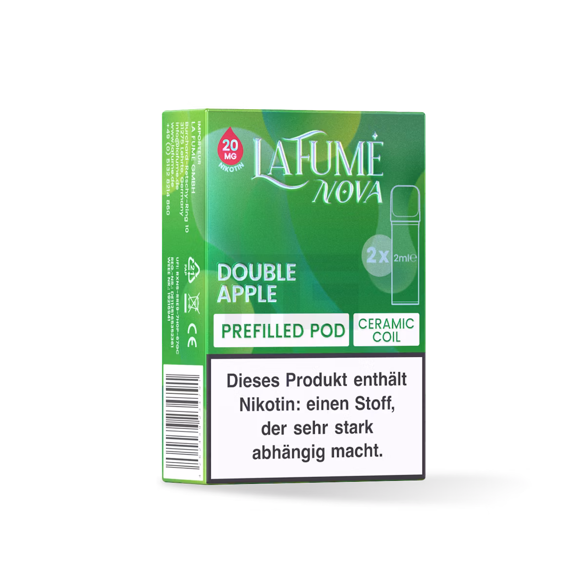 La Fume Nova - Prefilled Pods - 20mg - Double Apple