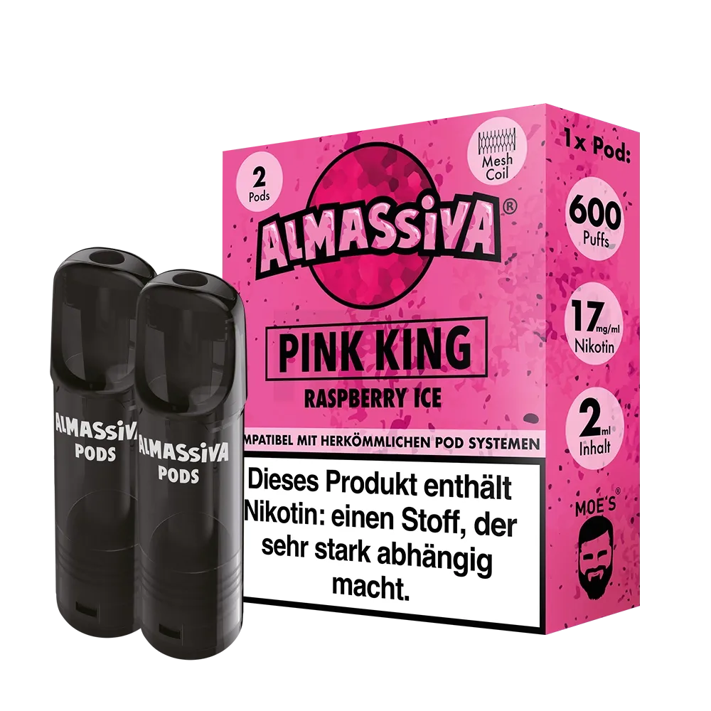 Al Massiva - Prefilled Pod - 2ml - 2er Pack - Pink King