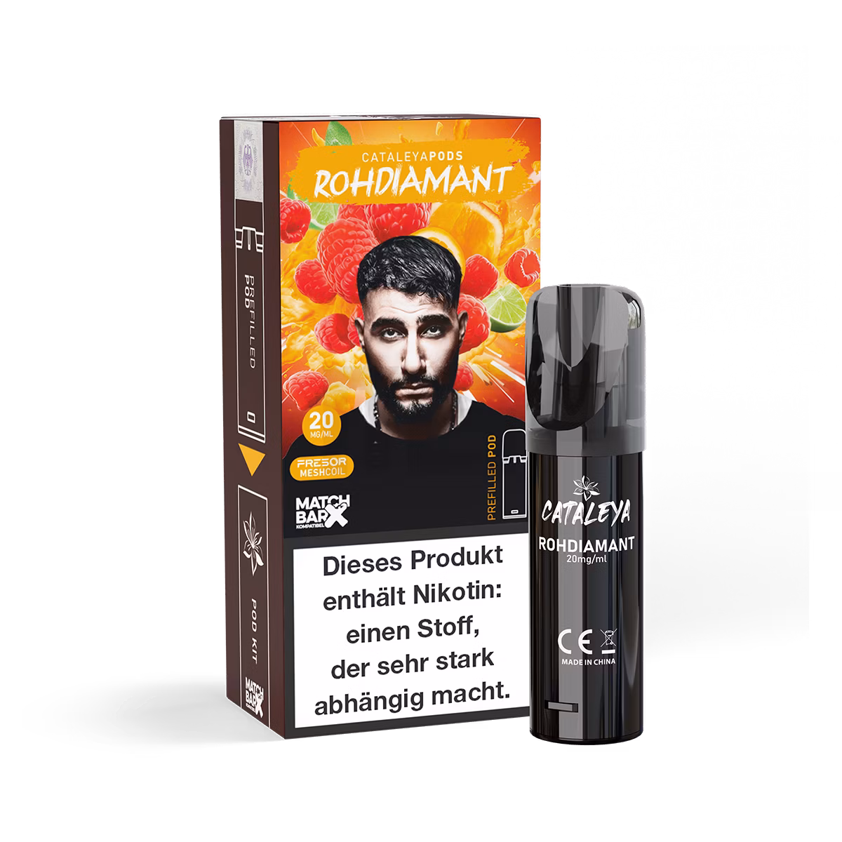 Cataleya - Prefilled-Pod - Rohdiamant | Paketgröße : ein Stück